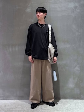 「アイテム（アウトドア/スポーツ）」を使った、NAOさん（メンズ・175cm）の秋コーディネート