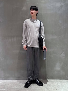 「アイテム（食器/キッチン）」を使った、NAOさん（メンズ・175cm）の秋コーディネート