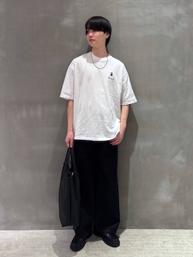 「LAKOLE（ラコレ）のアイテム（アクセサリー）」を使った、NAOさん（メンズ・175cm）の春コーディネート