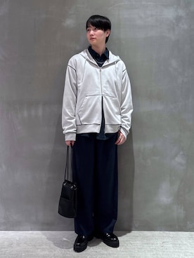 「アイテム（ハンドバッグ）」を使った、NAOさん（メンズ・175cm）の秋コーディネート