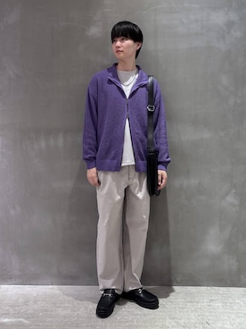 「LAKOLE（ラコレ）のアイテム」を使った、NAOさん（メンズ・175cm）の秋コーディネート