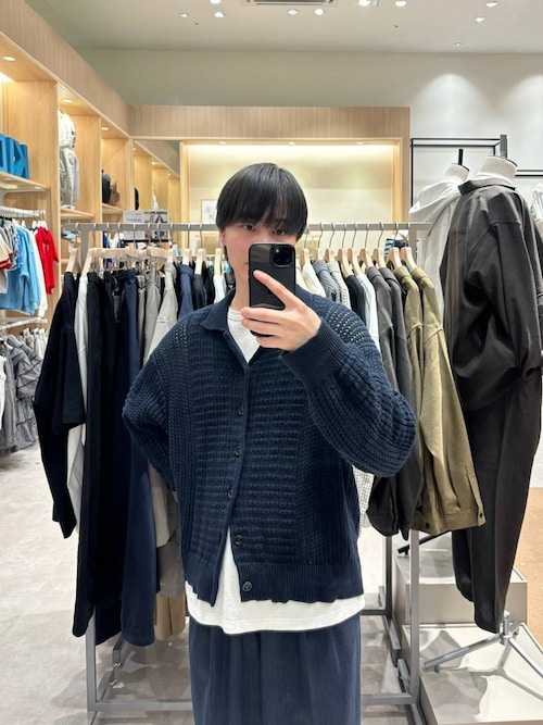LFM(U)】クロシェアミニットポロカーディガンLS【UNISEX】 656160
