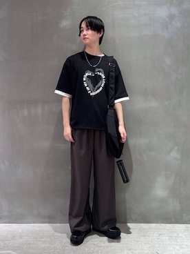 「アイテム（アウトドアグッズ）」を使った、NAOさん（メンズ・175cm）の夏コーディネート