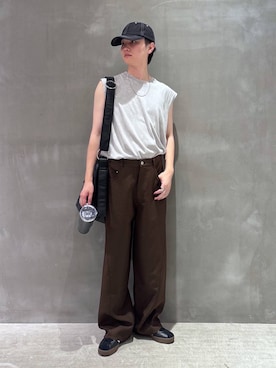 「LAKOLE（ラコレ）のアイテム（食器/キッチン）」を使った、NAOさん（メンズ・175cm）の夏コーディネート