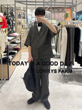 NAOさん(メンズ・175cm)の春コーディネート