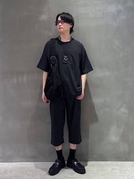 「LAKOLE（ラコレ）のアイテム（アクセサリー）」を使った、NAOさん（メンズ・175cm）の春コーディネート