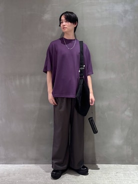 「アイテム（アウトドアグッズ）」を使った、NAOさん（メンズ・175cm）の夏コーディネート