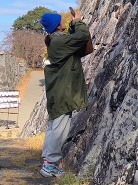 「BEAMS（ビームス）のアイテム」を使った、kakikurumiさん（レディース・163cm）の冬コーディネート