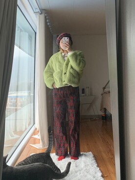 「アイテム（スーツセット、その他）」を使った、Jellyさん（レディース・163cm）の冬コーディネート