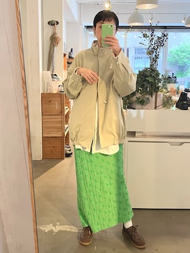 「THE SHINZONE（ザ　シンゾーン）のアイテム」を使った、Rieko  さん（レディース・161cm）の春コーディネート