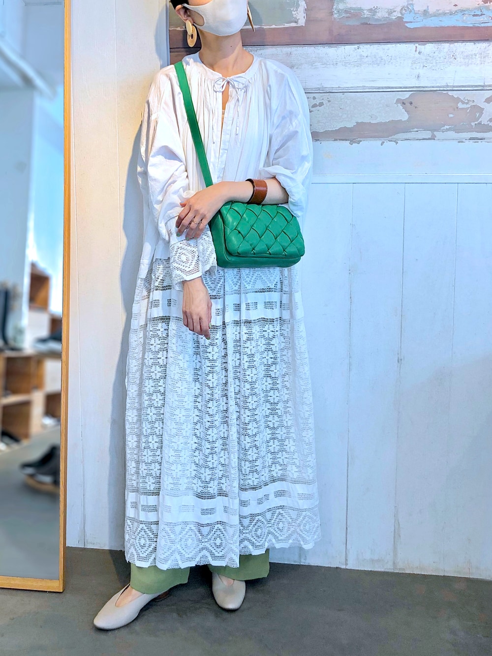 TODAYFUL トゥデイフル チャーチレースドレス ホワイト 36 チャーチレースドレス（ワンピース）｜TODAYFUL（トゥデイフル