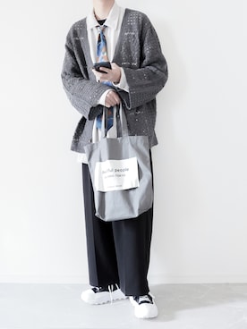 「アイテム（フォーマルスーツ/小物）」を使った、ぼーんさん（メンズ・178cm・20代）の春コーディネート