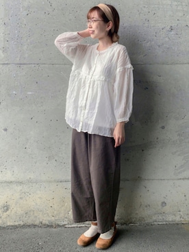 なかごう まいさん（レディース・162cm）の夏コーディネート