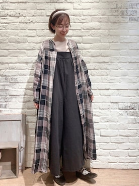 なかごう まいさん（レディース・162cm）の秋コーディネート