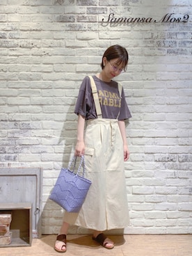 「アクティブ」｜「アイテム（その他）」を使った、なかごう まいさん（レディース・162cm）の夏コーディネート