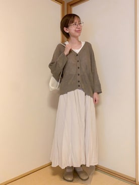 なかごう まいさん（レディース・162cm）の秋コーディネート