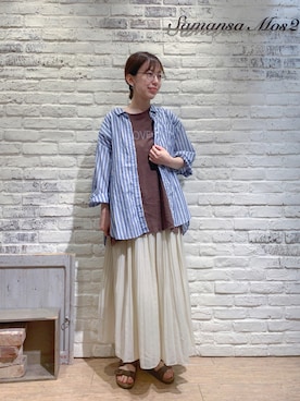 なかごう まいさん（レディース・162cm）の夏コーディネート