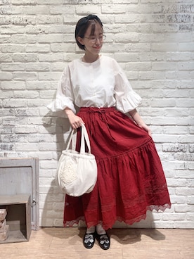 なかごう まいさん（レディース・162cm）の秋コーディネート