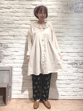 なかごう まいさん（レディース・162cm）の秋コーディネート