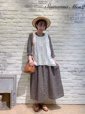 なかごう まいさん(レディース・162cm)の夏コーディネート