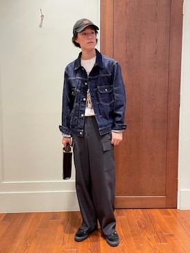 「SCYE BASICS（サイベーシックス）のアイテム（ジャケット/アウター）」を使った、Yusuke Nakajimaさん（メンズ・176cm）の夏コーディネート