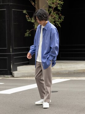 Yusuke Nakajimaさん（メンズ・176cm）の秋コーディネート