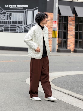 Yusuke Nakajimaさん（メンズ・176cm）の秋コーディネート