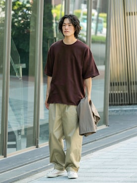 Yusuke Nakajimaさん（メンズ・176cm）の夏コーディネート