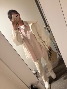 「Noble（ノーブル）のアイテム」を使った、Risa Sikamaruさん（レディース・161cm）の春コーディネート