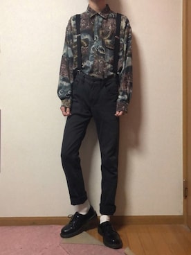 明日葉さんの（Dr. Martens | ドクターマーチン）を使ったコーディネート