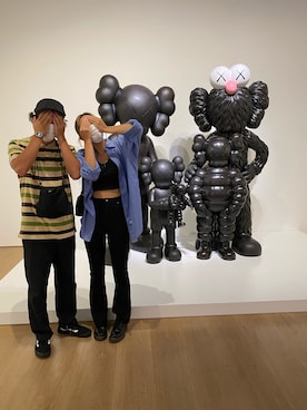 「ハンチング」｜「アイテム（タンクトップ）」を使った、deeeeepblue さん（レディース・163cm）の秋コーディネート