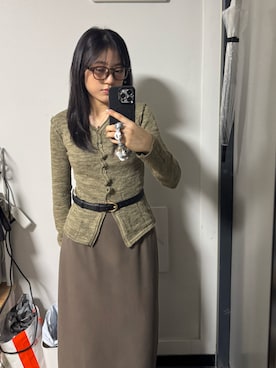 「8seconds（エイトセカンズ）のアイテム」を使った、TYさん（レディース・159cm）の秋コーディネート