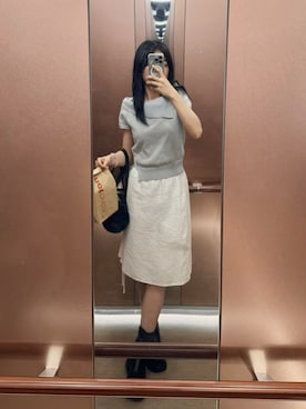 「8seconds（エイトセカンズ）のアイテム」を使った、TYさん（レディース・159cm）の夏コーディネート