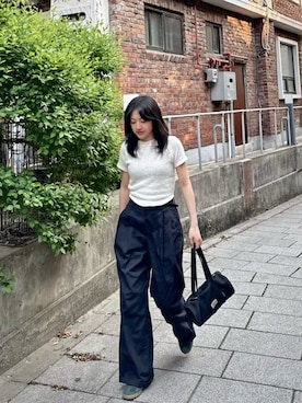 「MARITHE + FRANCOIS GIRBAUD（マリテフランソワジルボー）のアイテム」を使った、TYさん（レディース・159cm）の春コーディネート