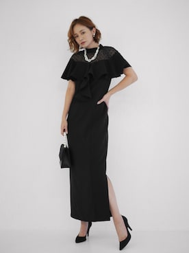 「darial（ダリアル）のアイテム（ドレス）」を使った、darialさん（レディース・160cm）の春コーディネート