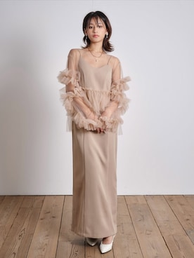 darialさん（レディース・162cm）の春コーディネート