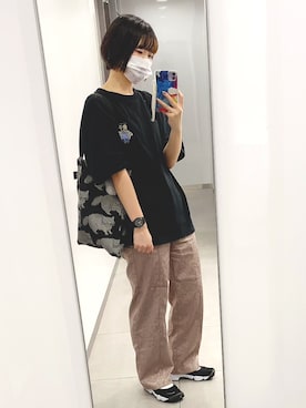 「apres jour（アプレジュール）のアイテム（パンツ）」を使った、まいこはーんさん（レディース・159cm）の秋コーディネート