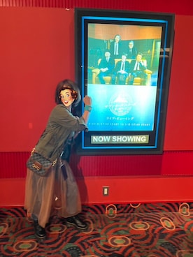 「Johnbull（ジョンブル）のアイテム（ジャケット/アウター）」を使った、Sunさん（レディース・155cm）の秋コーディネート