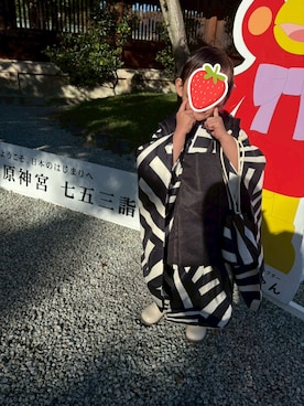 「アイテム（着物）」を使った、Sunさん（レディース・155cm）の冬コーディネート