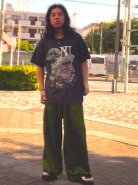 「ロック」｜jさん（メンズ・172cm）の秋コーディネート