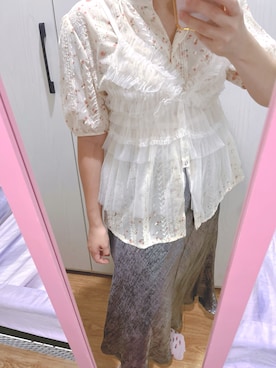 「no brand（ノーブランド）のアイテム」を使った、andidilianさん（レディース・157cm）の夏コーディネート