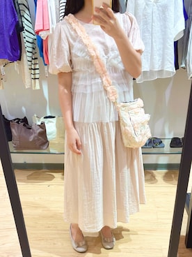 「PAGEBOY（ページボーイ）のアイテム」を使った、andidilianさん（レディース・157cm）の夏コーディネート