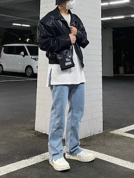 「ZARA MAN」｜OIO.designさん（メンズ・178cm）の冬コーディネート