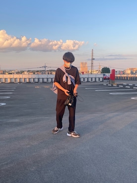 「URBAN RESEARCH（アーバンリサーチ）のアイテム（アクセサリー）」を使った、へいさん（メンズ・169cm）の夏コーディネート