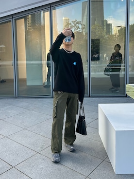 「URBAN RESEARCH（アーバンリサーチ）のアイテム（アクセサリー）」を使った、へいさん（メンズ・169cm）の冬コーディネート