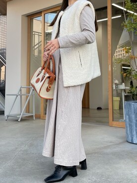 「DOONEY＆BOURKE（ドゥーニー＆バーク）のアイテム」を使った、runaaaa0728さん（レディース・159cm）の冬コーディネート