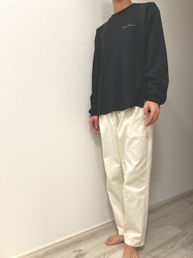 「ASTRONOMY（アストロノミー）のアイテム（チノパンツ）」を使った、おそばさん（メンズ・173cm）の冬コーディネート