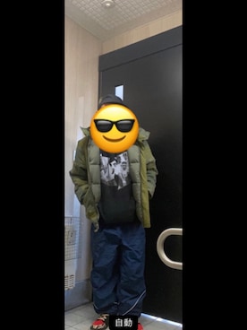 「ROTHCO（ロスコ）のアイテム（キャップ）」を使った、Shoさん（メンズ・168cm）の冬コーディネート