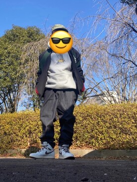 「ROTHCO（ロスコ）のアイテム（キャップ）」を使った、Shoさん（メンズ・168cm）の冬コーディネート