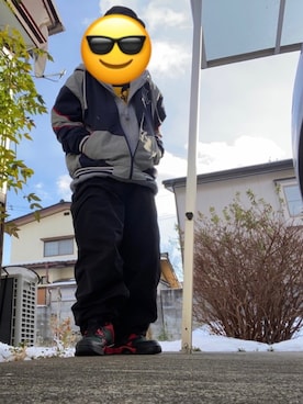 「ROTHCO（ロスコ）のアイテム（キャップ）」を使った、Shoさん（メンズ・168cm）の冬コーディネート